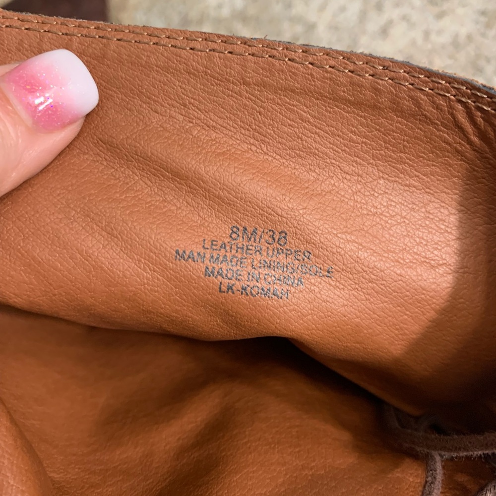 Size 8 Lucky brand komah OTK boots - Picture 8 of 8